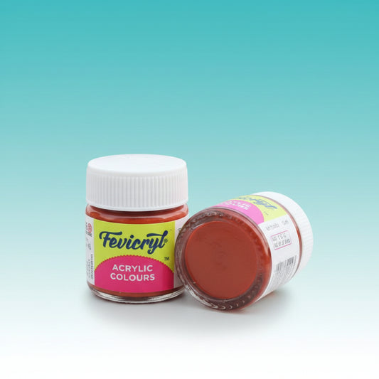 Fevicryl Acrylic Colour Indian Red 10 by Gifthubmart