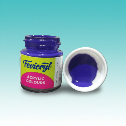 Fevicryl Acrylic Colour Mauve 15 by Gifthubmart