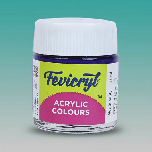 Fevicryl Acrylic Colour Mauve 15 by Gifthubmart
