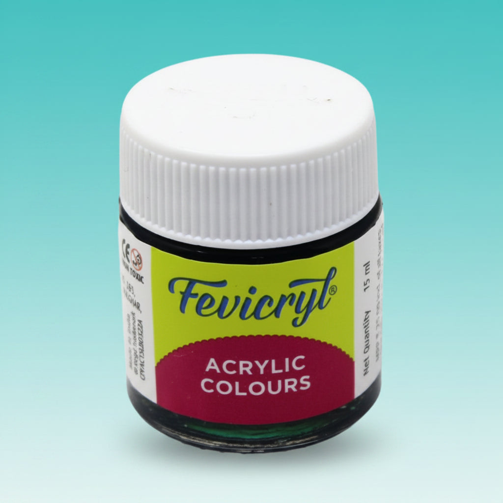 Fevicryl Acrylic Colour Turquoise Blue 22 by Gifthubmart