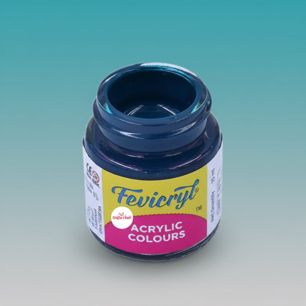 Fevicryl Acrylic Colour Turquoise Blue 22 by Gifthubmart