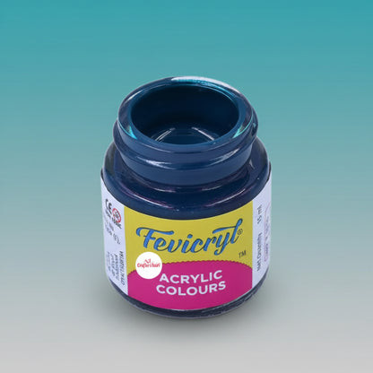 Fevicryl Acrylic Colour Turquoise Blue 22 by Gifthubmart