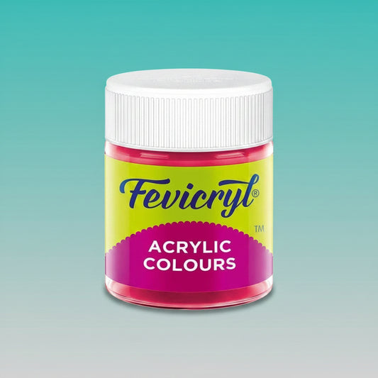 Fevicryl Acrylic Colours 15 ml (Pink 18) by Gifthubmart