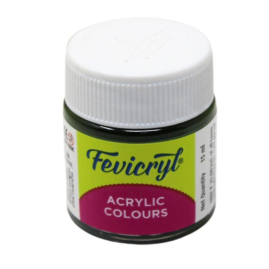 Fevicryl Acrylic Colours 15 ml (Sap Green 21) by Gifthubmart