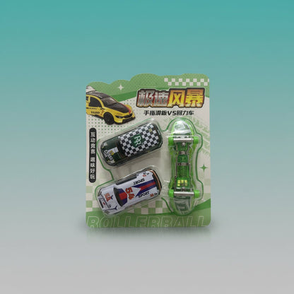 Finger Skate Board & 2 Car by Gift Hub Mart