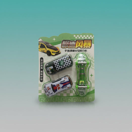 Finger Skate Board & 2 Car by Gift Hub Mart