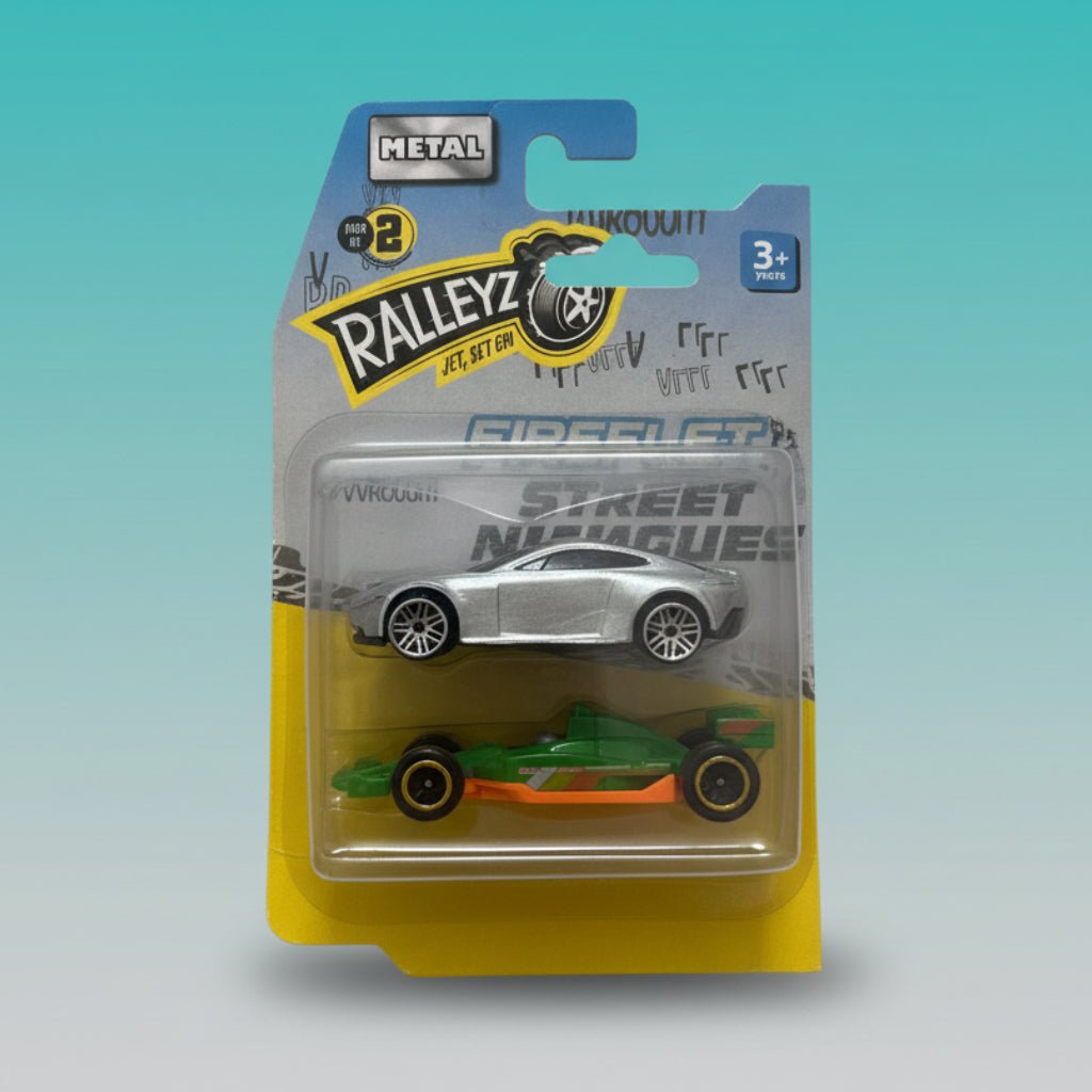 Fire Fleet Car Pack of 2 by Gifthubmart