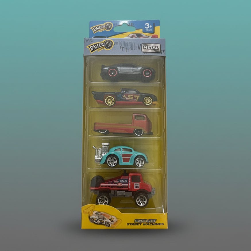 Fire Fleet Car Pack of 5 by Gifthubmart