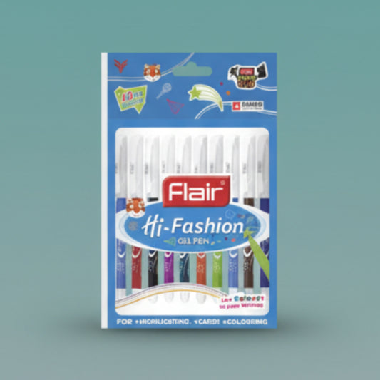 Flair HiFashion Colourful Gel Pen by Gifthubmart
