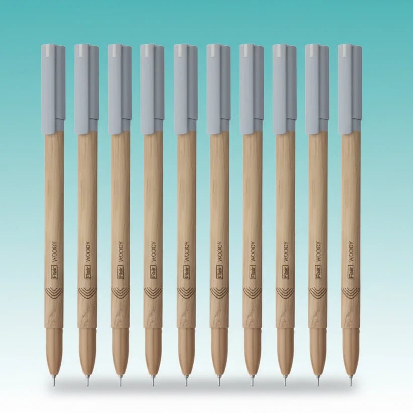Flair Woody Ball Pen Black by Gift Hub Mart