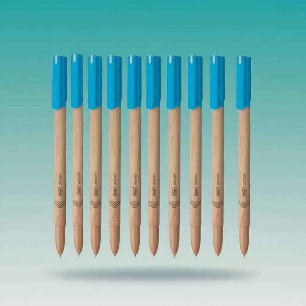 Flair Woody Ball Pen Blue by Gift Hub Mart