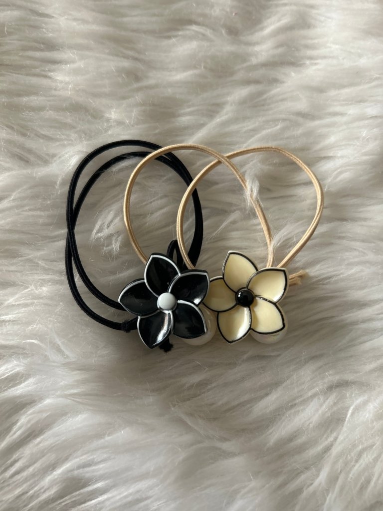 Floral Elastic RubberBand pack of 2 by Gift Hub Mart