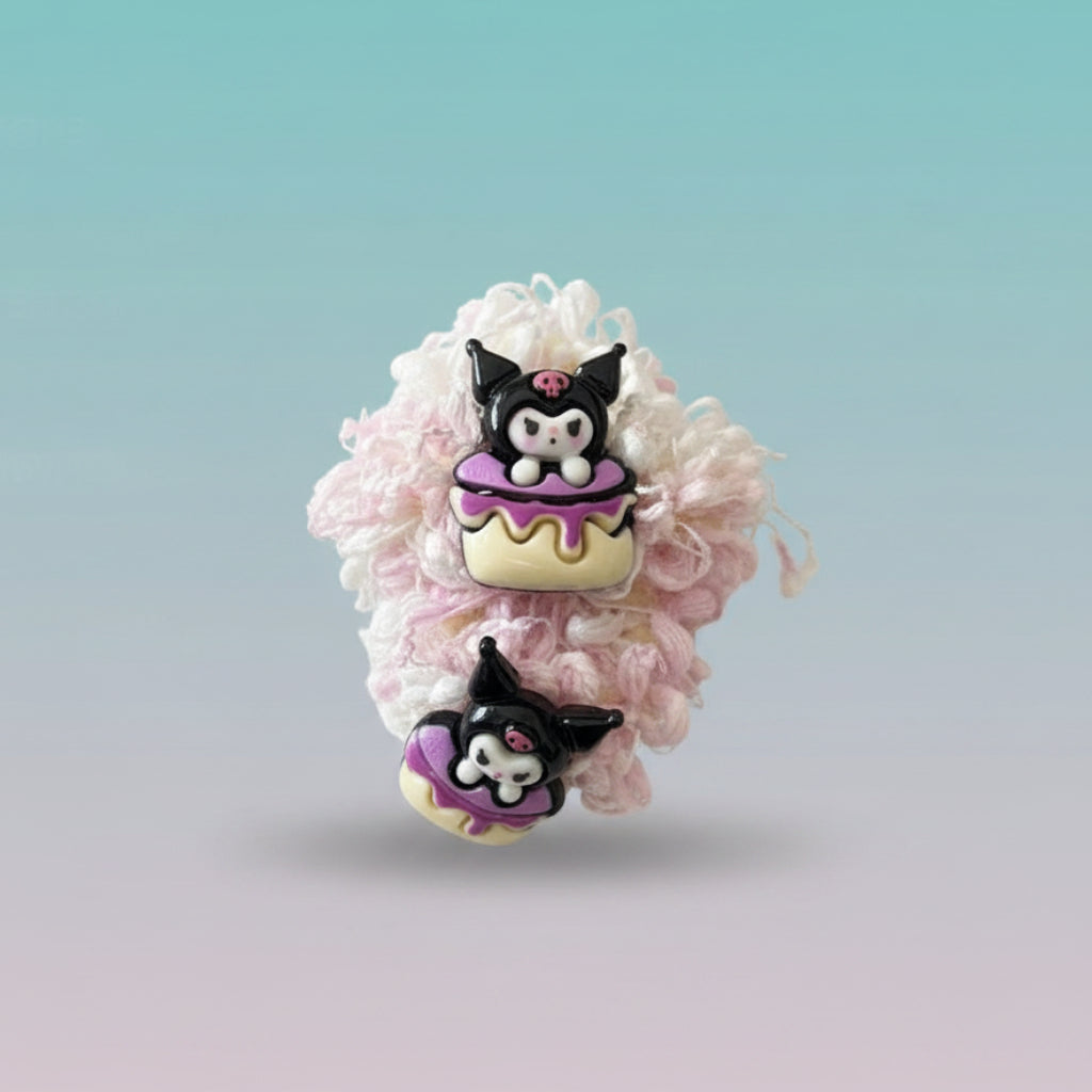 Fluffy Schruncies with Sanrio pack of 2 by Gift Hub Mart