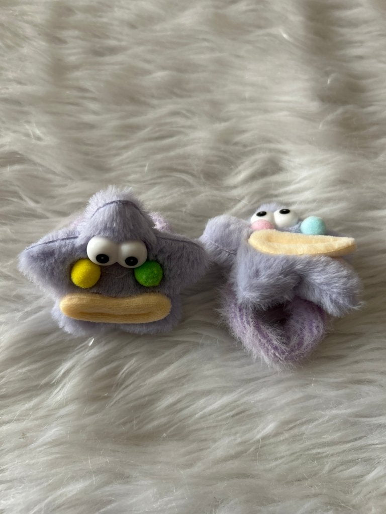 Fluffy Star Rubber Band pack of 2 by Gift Hub Mart