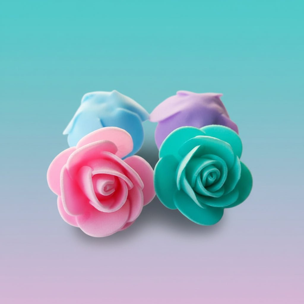 Foam Flowers Rose 2 Pcs Set by Gifthubmart