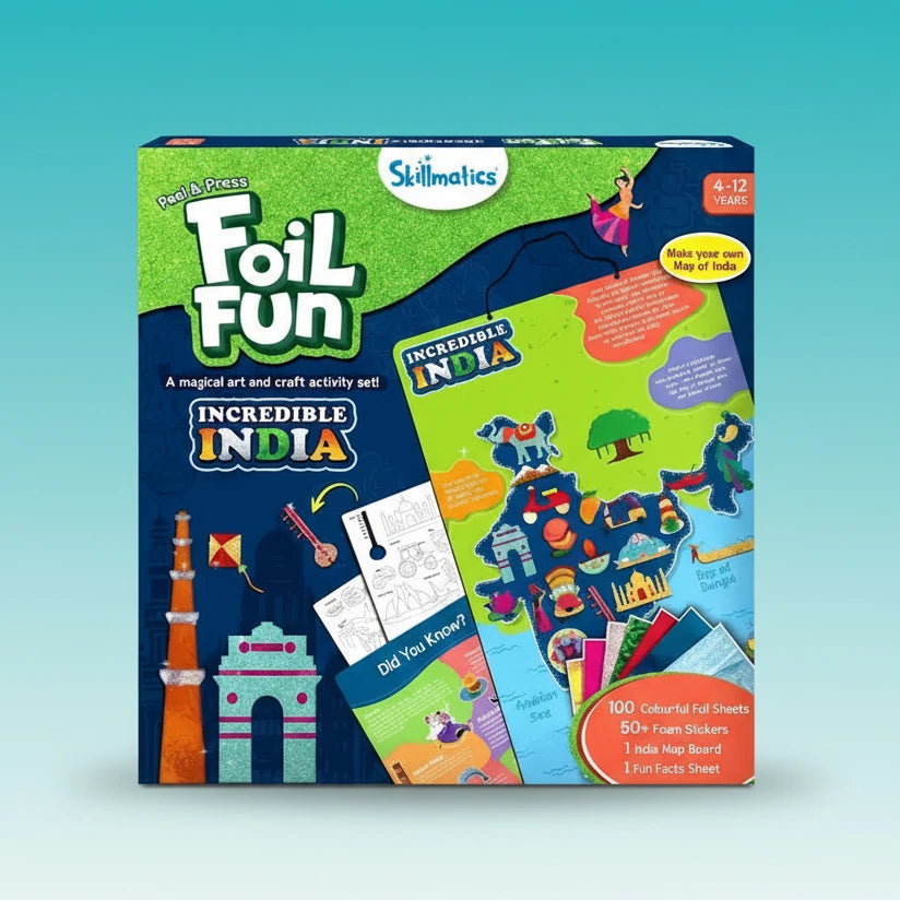 Foil Fun Incredible India Skillmatics by Gift Hub Mart