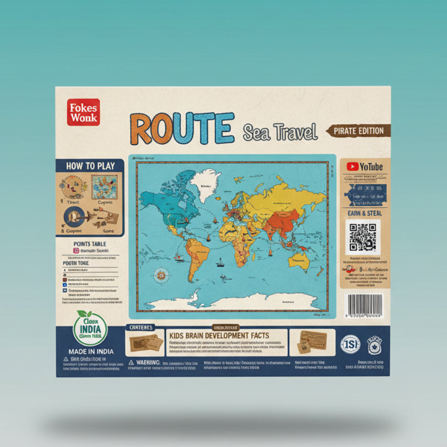 Folks Works Route Sea Travel 8+ by Gift Hub Mart