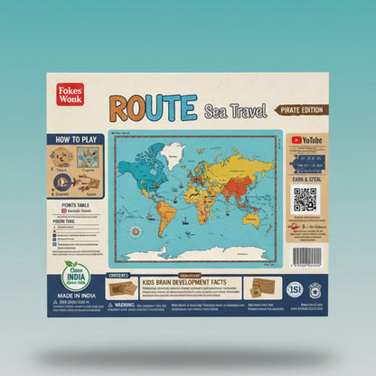 Folks Works Route Sea Travel 8+ by Gift Hub Mart
