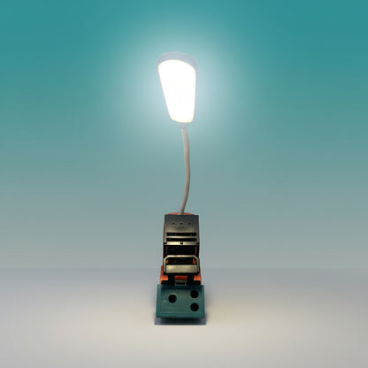 Forklift Pen Stand Lamp With Sharpener by Gift Hub Mart