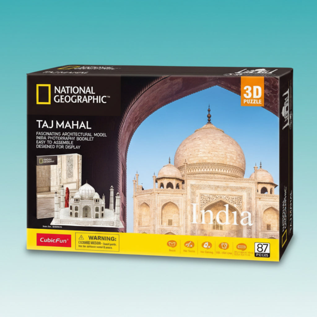 Frank National Geographic Taj Mahal 3D Puzzle by Gifthubmart