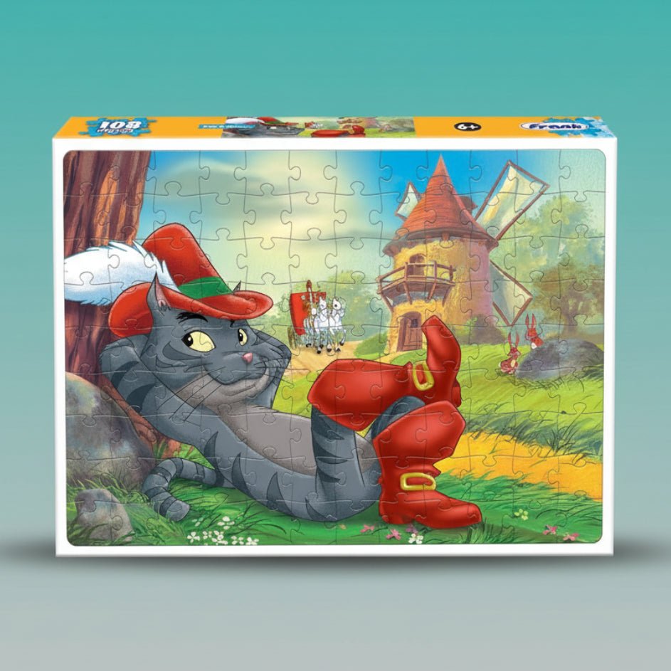 Frank Puss in Boots Puzzle 108 Pcs by Gifthubmart