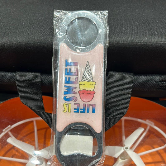Fridge Magnet Metal Bottle Opener by Gifthubmart