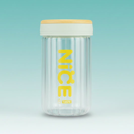 Fruit Water Tumbler with Stainless Steel Infuser & Straw 520ML by Gifthubmart