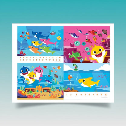 Funskool Baby Shark Puzzle 4 in 1 by Gifthubmart