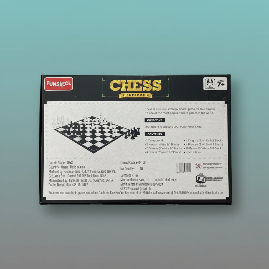 Funskool Chess Supreme 7+ by Gift Hub Mart