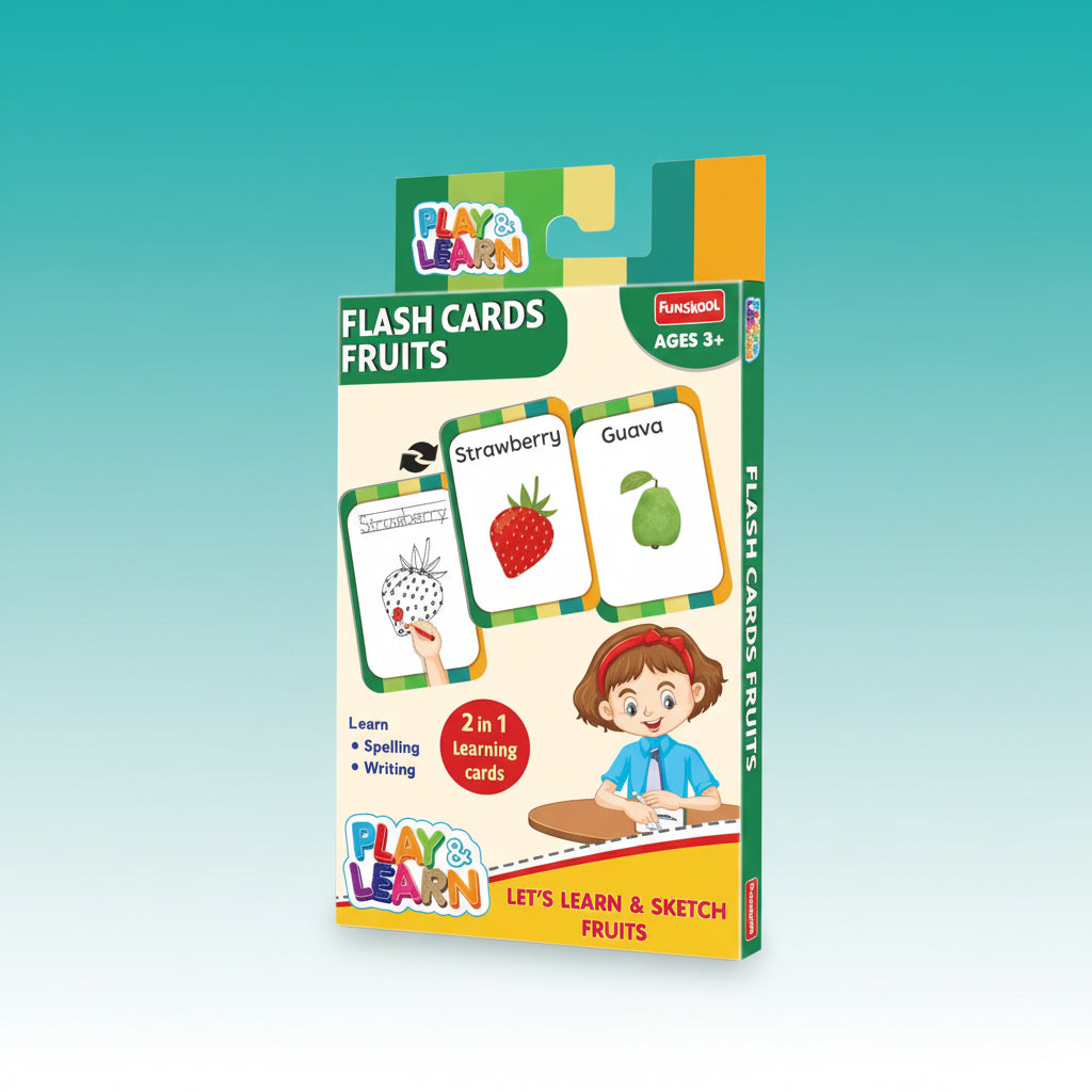 Funskool Flash Card Fruits by Gifthubmart