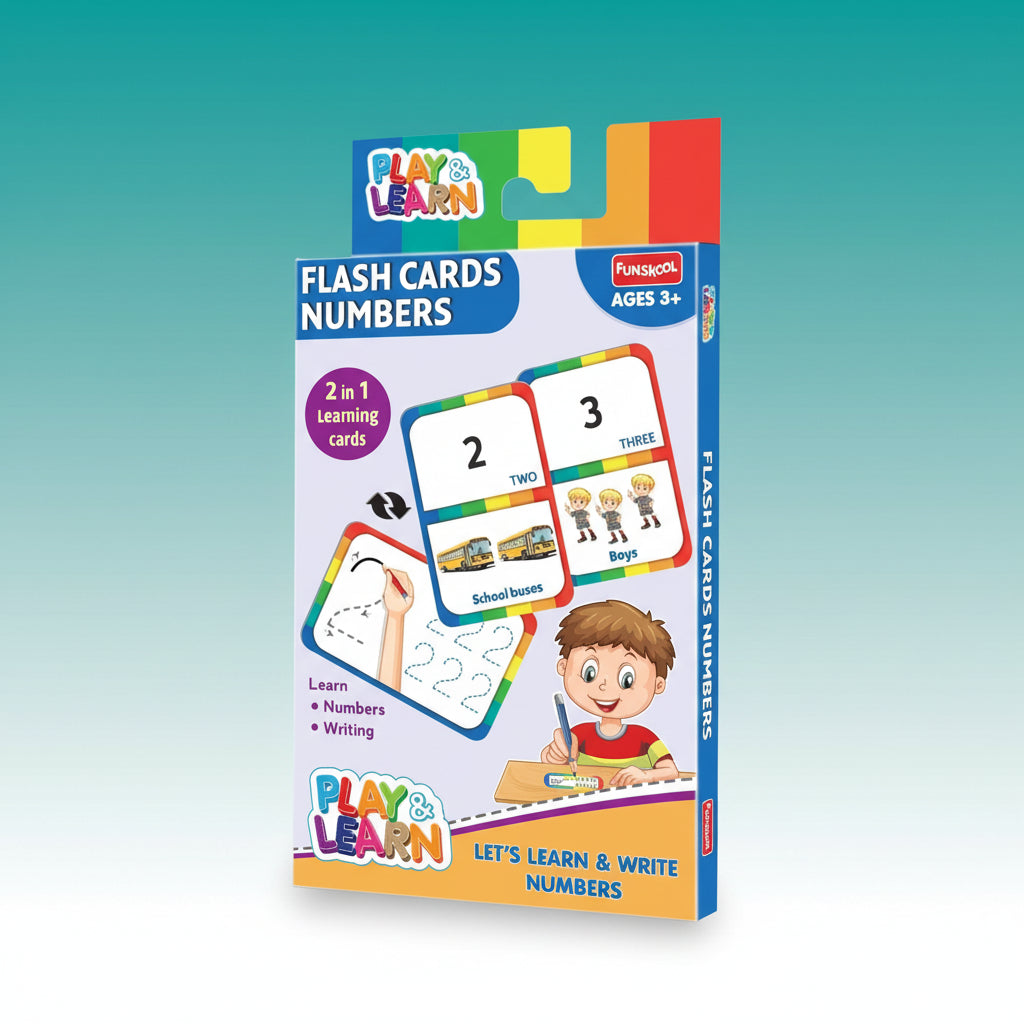 Funskool Flash Card Numbers by Gifthubmart