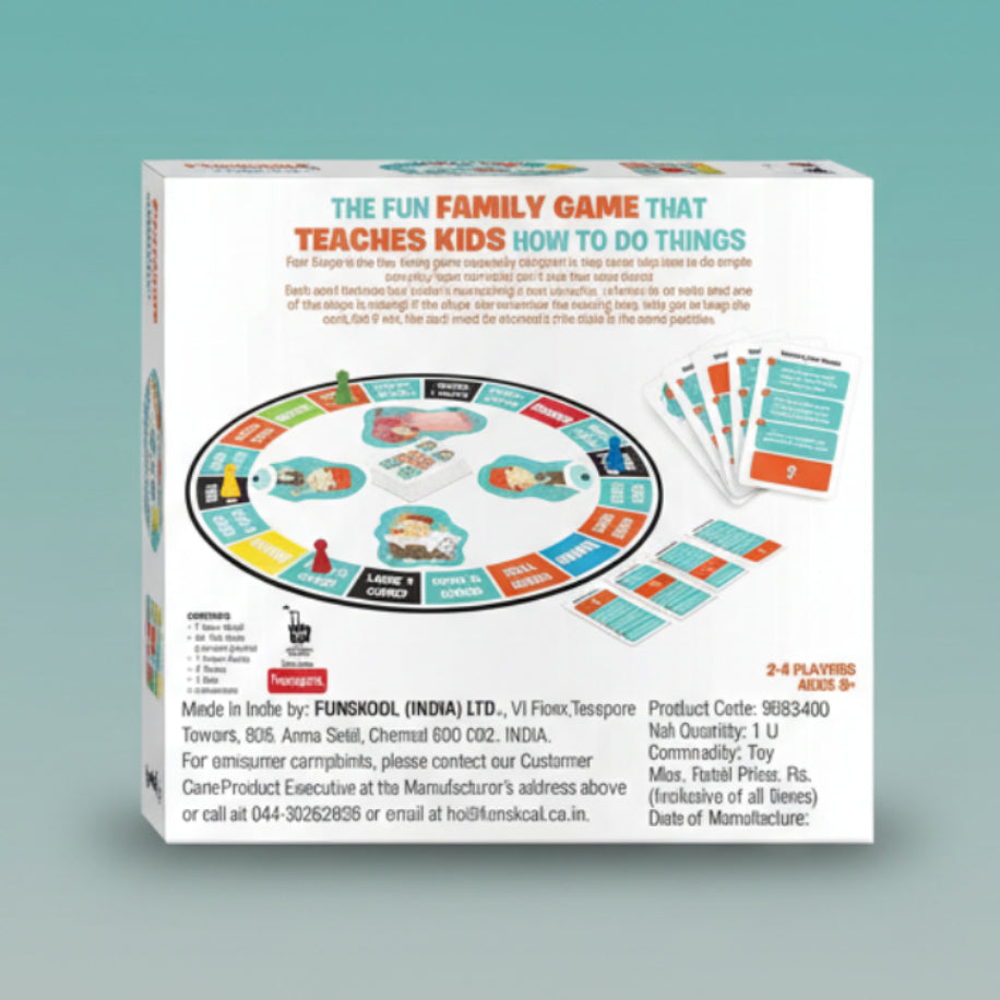 Funskool FOUR STEPS GAME 5+ by Gifthubmart