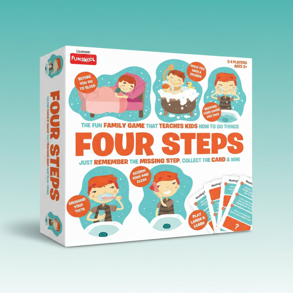 Funskool FOUR STEPS GAME 5+ by Gifthubmart