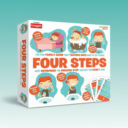 Funskool FOUR STEPS GAME 5+ by Gifthubmart