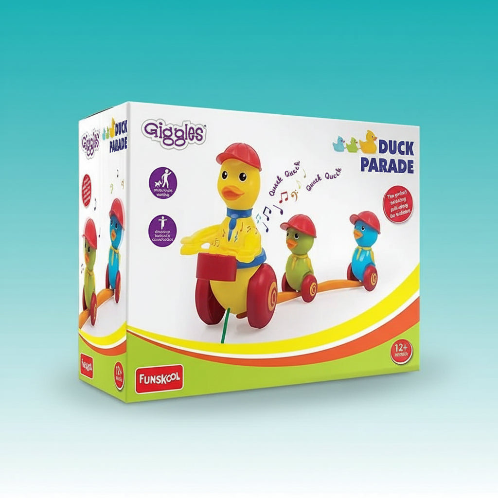 Funskool Giggles Duck Parade 18m+ by Gift Hub Mart