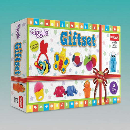Funskool Giggles Giftset (9 Toys) by Gifthubmart