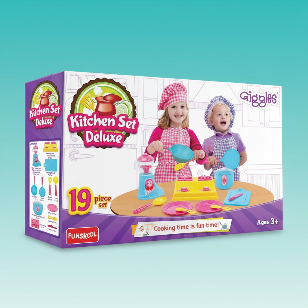 Funskool Kitchen Set Deluxe by Gifthubmart
