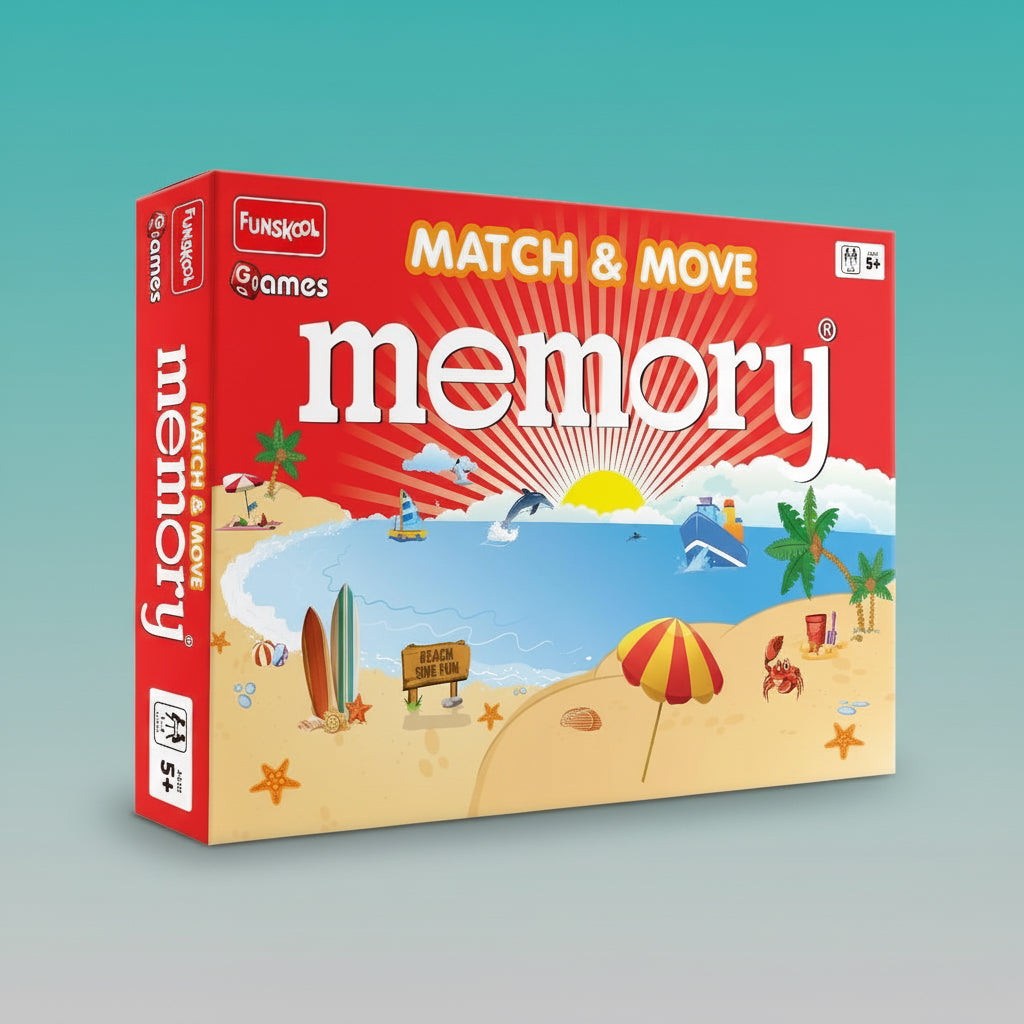 Funskool Match & Move Memory 5+ by Gifthubmart