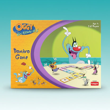 Funskool Oggy & The Cockroaches Domino Game by Gifthubmart