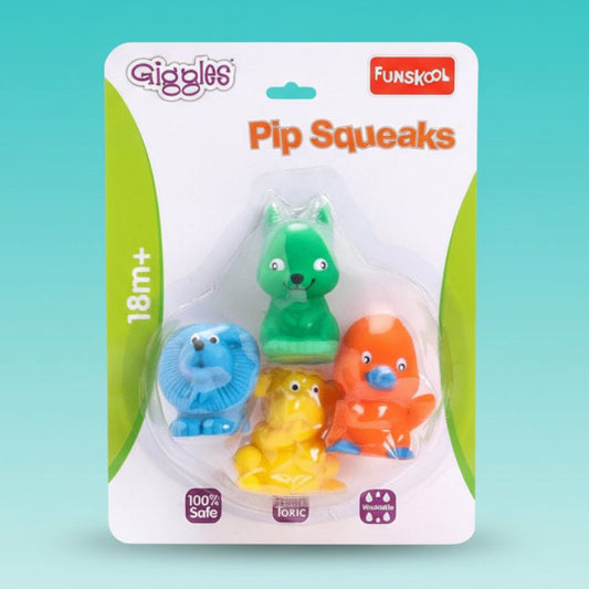 Funskool Pip Squeak Set of 4 by Gifthubmart