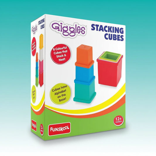 Funskool Stacking Cubes by Gifthubmart