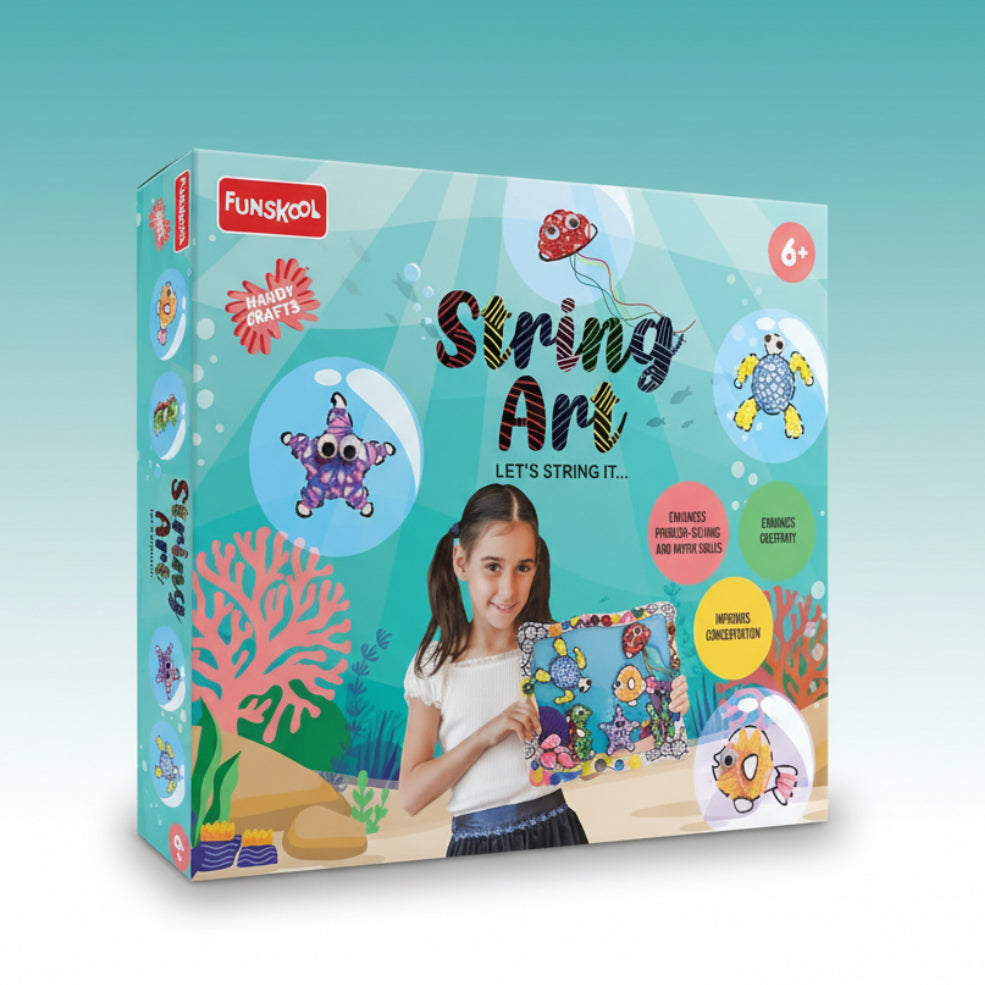 Funskool STRING ART 6+ by Gifthubmart