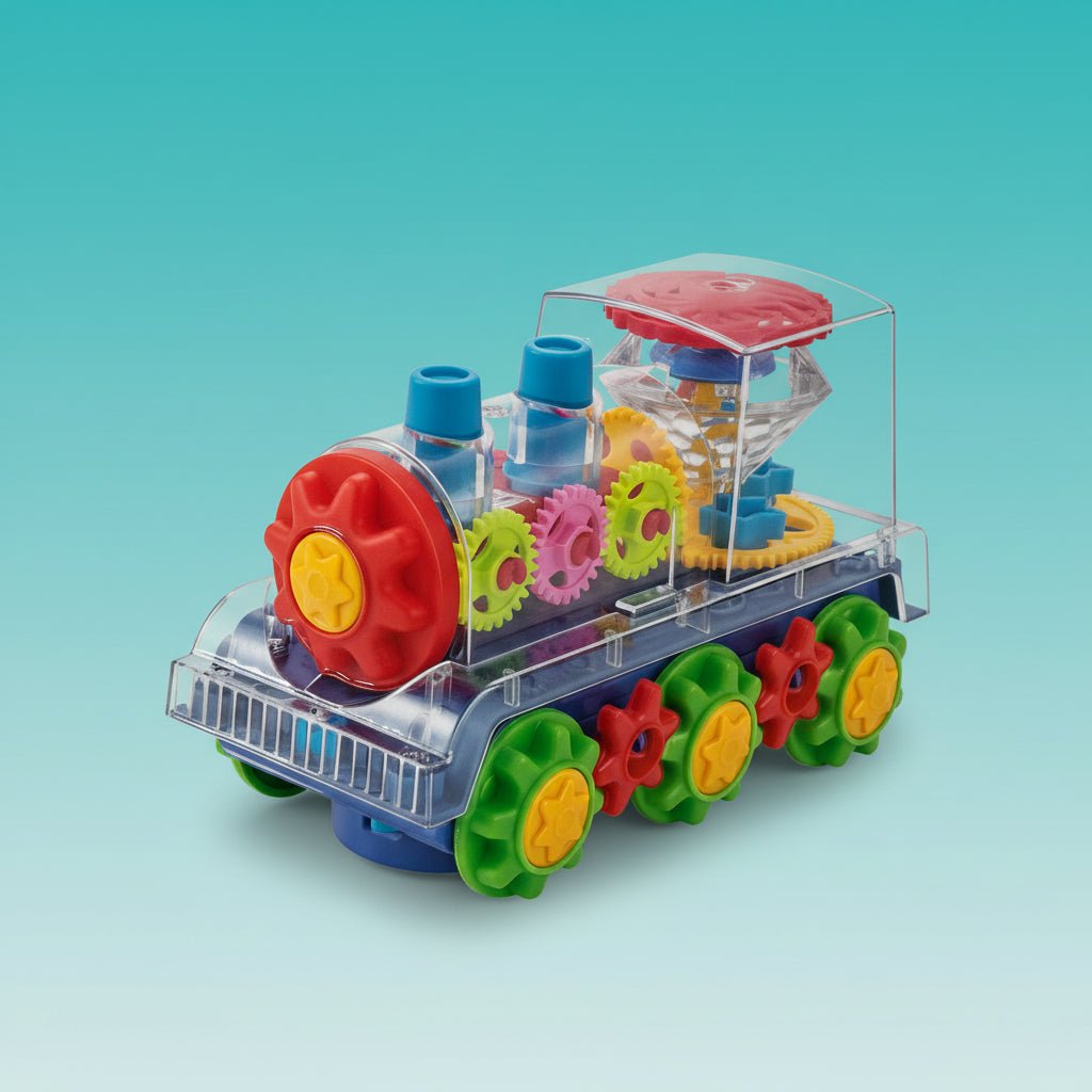 Gear Transparent Train 3+ by Gifthubmart