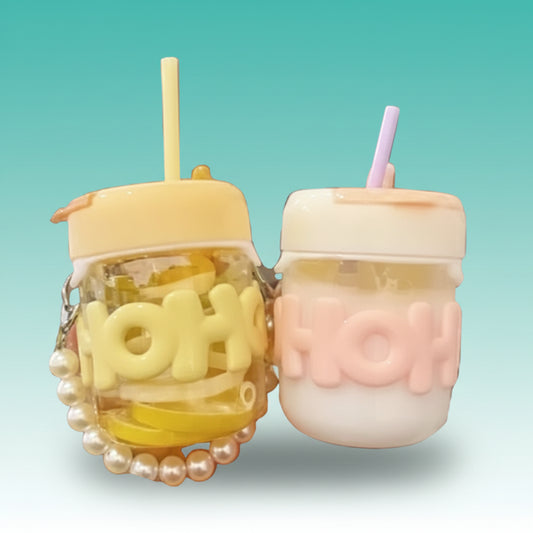 Gibo 2in1 Glass Sipper Bottle HOHO 400ML by Gifthubmart