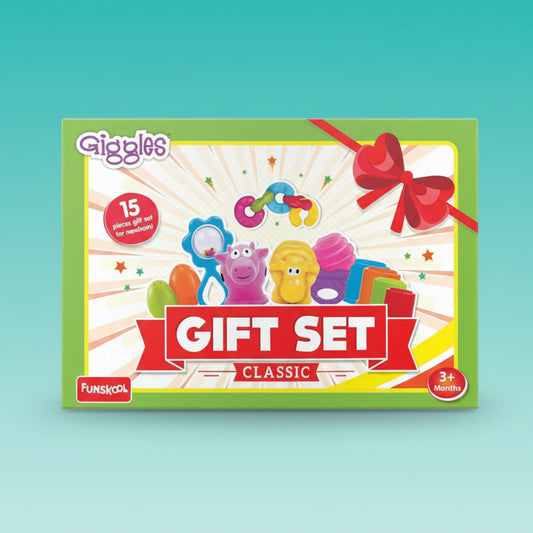 Giggles GIFT SET CLASSIC 6m+ by Gifthubmart