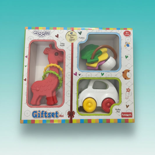 Giggles GIFT SET MINI 6m+ by Gifthubmart