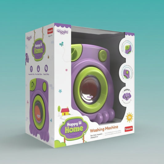 Giggles HAPPY LIL WASHING MACHINE (3+ Y) by Gifthubmart