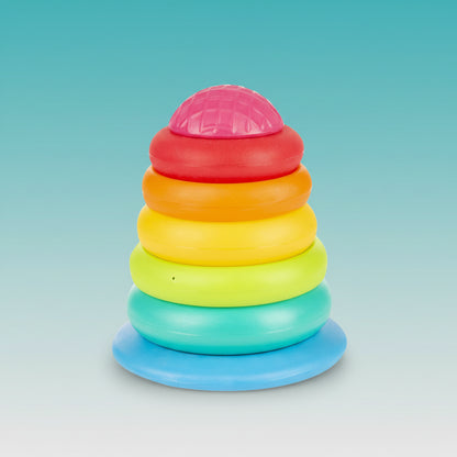 Giggles Stack A Ring 6m+ by Gift Hub Mart