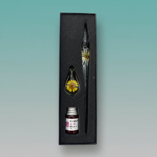 Glass Pen with Ink Set by Gifthubmart