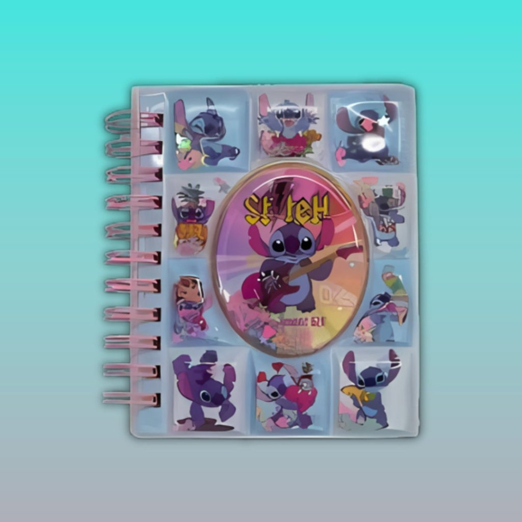 Glitter Water Diary Small by Gift Hub Mart